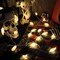 Halloween Ghost String Lights Battery Operated Warm Glow Ghost Lights String Lights For Porch Fireplace Front Door